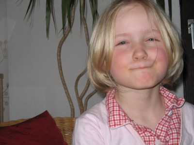 Amelie mit neuer Frisur